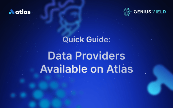 Data Providers Available on Atlas
